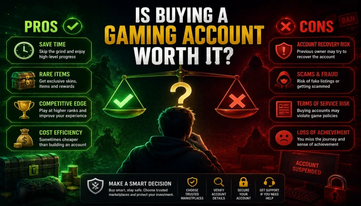 Is Buying a Gaming Account Worth It?